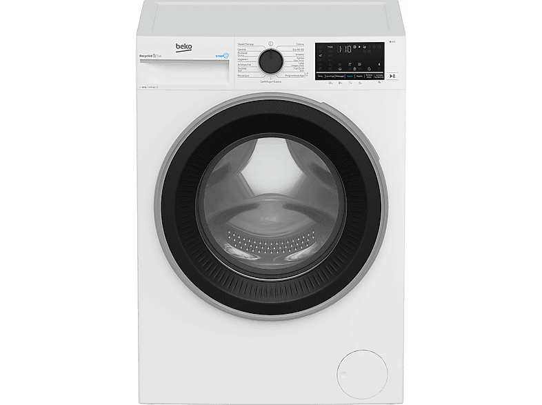 Lavadora carga frontal  BEKO BWT3124S 12 kg 15 programas Blanco