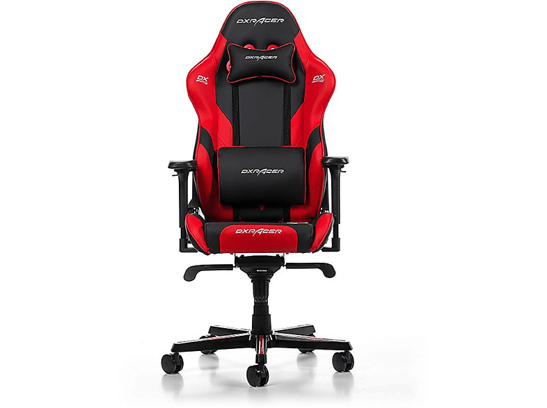 Silla gaming  DXRACER GC-G001-NR-B2-423 Reposabrazos4D (ajustable en altura anchura y profundidad también se puede girar) 150 kg Negro 