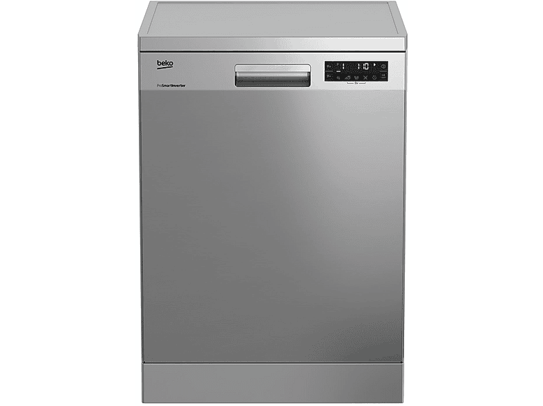 Lavavajillas libre instalación 60 cm  BEKO DFN28422X 14 servicios 8 programas 598 mm Acero inoxidable 