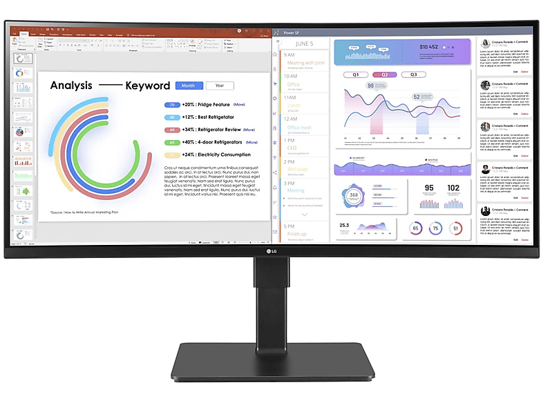 Monitor  LG LG 34BQ77QB-B pantalla para PC 86,4 cm (34