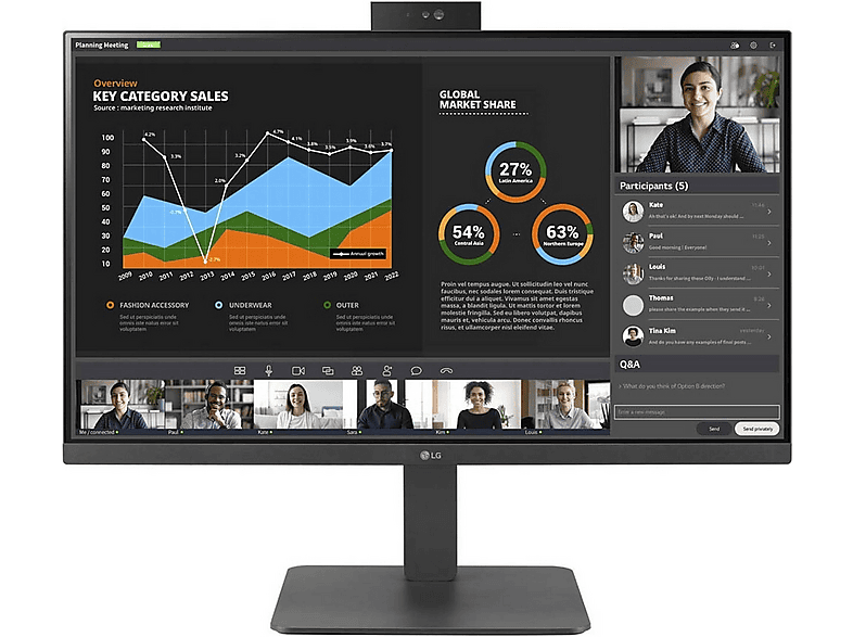 Monitor  LG 27BR750C-C 27