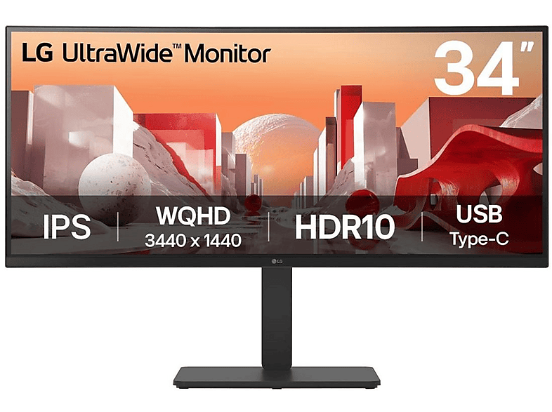 Monitor  LG 34BA75QE-B.AEU 34 