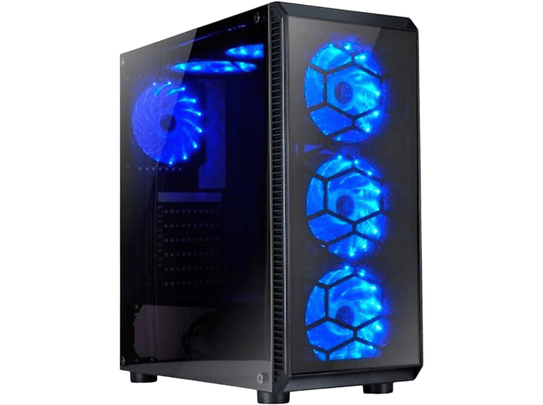 PC Gaming  PC RACING RYZEN 5 ORDENADOR SOBREMESA AMD Ryzen™ 5 5600G 16 GB RAM 1 TB SSD Radeon™ RX Vega 7 Windows 11 Pro (64 Bit) Negro