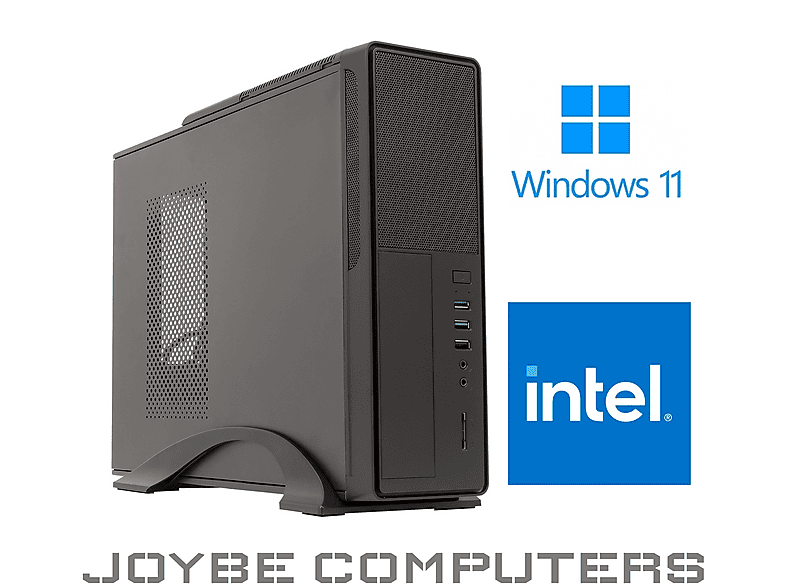 PC Sobremesa  JOYBE COMPUTERS Elite pro Intel® Core™ i3-12100 caché de 12 MB hasta 4,30 GHz 16 GB RAM 256 GB SSD UHD 730 Windows 11 Pro (64 Bit) Windows 11 Negro 