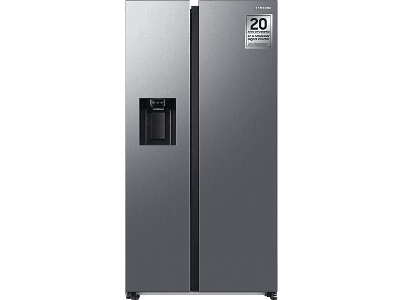 Frigorífico americano  Samsung SMART AI RS68CG885DS9EF No Frost 178 cm 634l Twin Cooling Plus Dispensador agua & hielo WiFi Inox