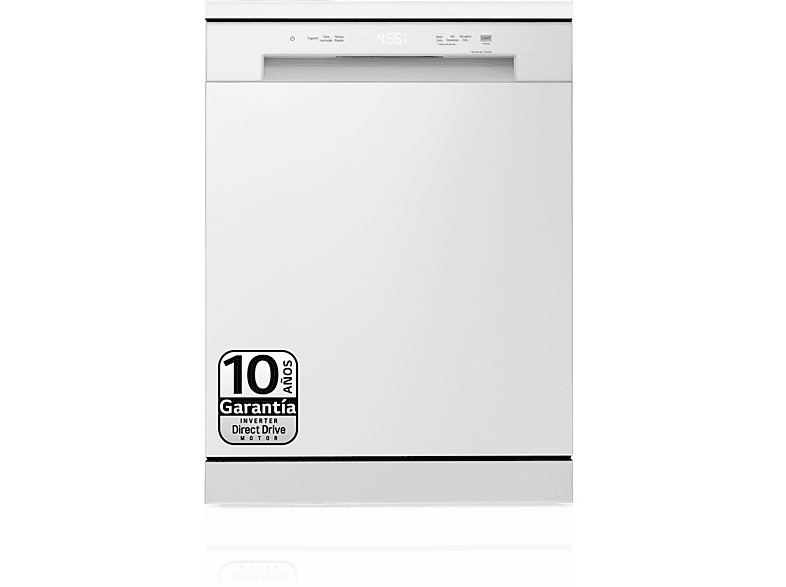 Lavavajillas  LG DF141FW 14 servicios 5 programas 60 cm QuadWash™ Inverter Direct Drive™ Blanco