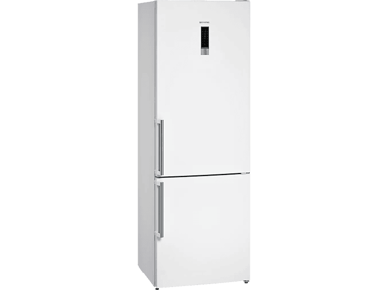 Frigorífico combi  Siemens kg49NXWDQ No Frost 203 cm 438 l Súper congelación Hyper Fresh Blanco