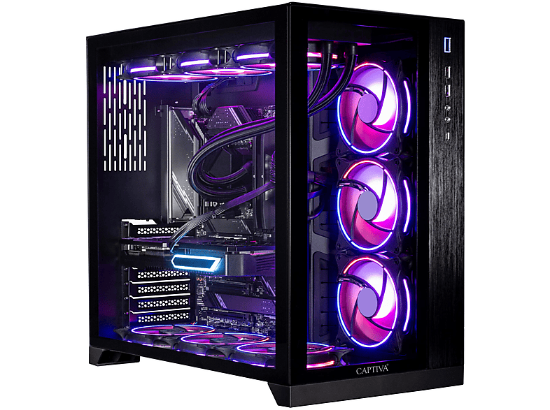 PC gaming  CAPTIVA Ultimate Gaming I72-851 Intel Core i9 12900KF 16 Núcleos 32 GB RAM 2 TB SSD Radeon™ RX 7900 XTX Windows 11 Home (64 Bit) Windows 11 Home (64 Bit) Negro