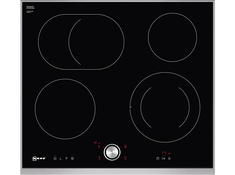 Placa de inducción  NEFF AKLBB1250465361 4 zonas 606 mm Inox