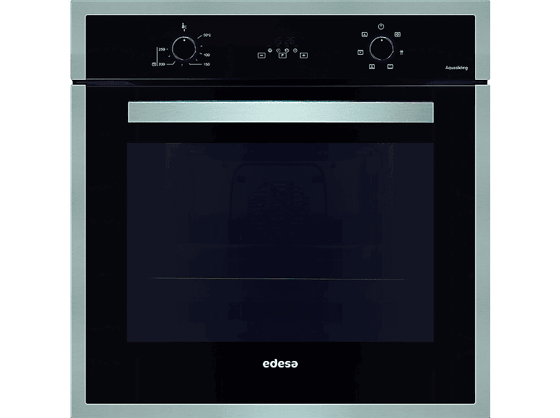 Horno  EDESA HORNO EDESA EOE-7040 BK TURBO CRIST NEGRO Integrable No disponible Pirolítico 70 l 59,5 cm Negro 