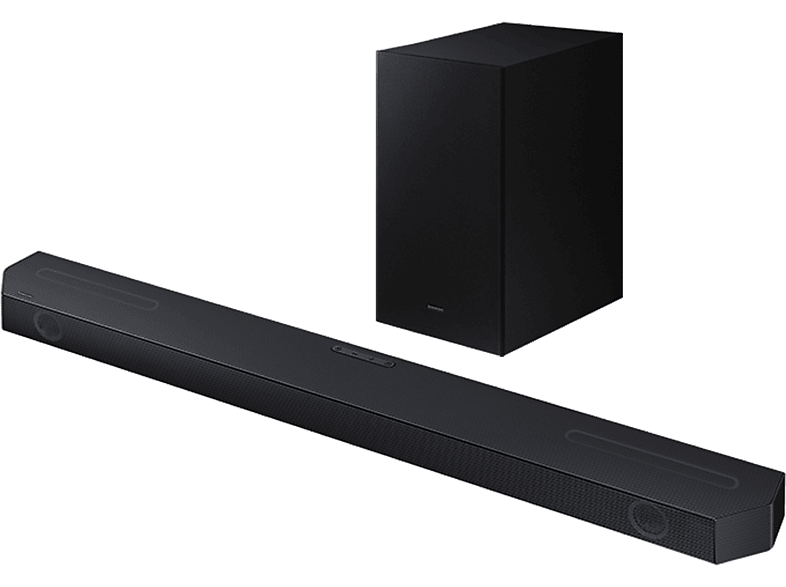 Barra de sonido  Samsung HW-Q600C/ZF Bluetooth Dolby Atmos / DTS:X 3.1.2 canales Sonido Inteligente Modo Juego Pro Negro