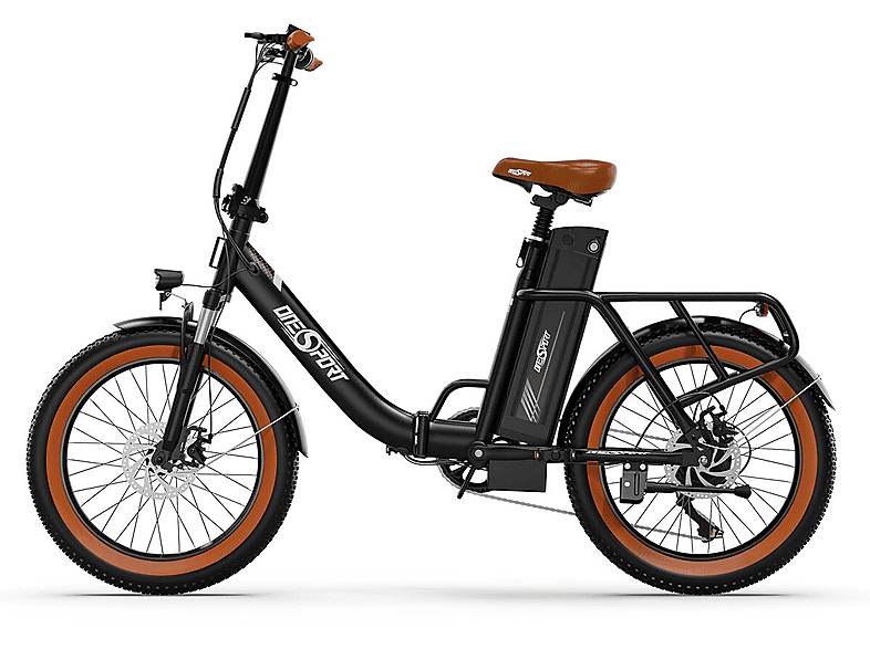 Bicicleta de ciudad  OT16-2 ONESPORT 250W 25,0 km/hkm/h Marrón Negro 