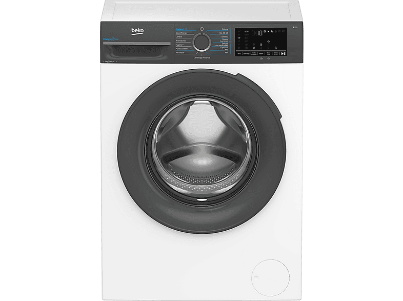 Lavadora carga frontal  BEKO b300 BMEUWSU4721A 7 kg 15 programas Negro Blanco