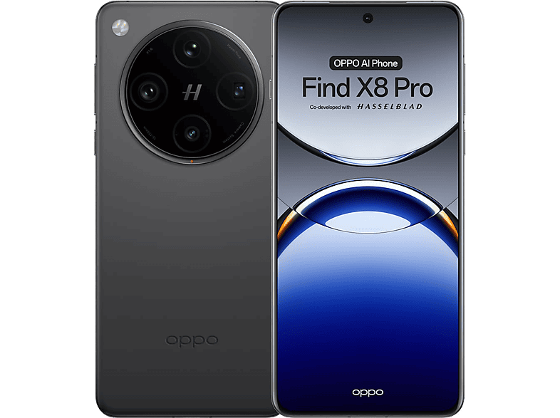 Móvil  OPPO Find X8 Pro Space Black 512 GB 16 GB RAM 6.78