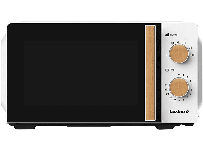 Microondas libre instalación  CORBERO CMICG270WOODN 700 W 20 l Negro