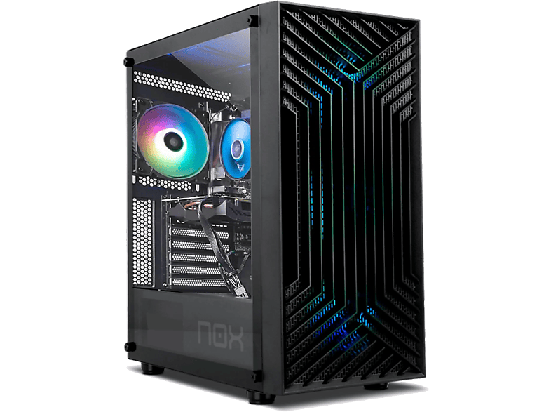 Pc Gaming  PC RACING RYZEN 5 ORDENADOR SOBREMESA AMD Ryzen™ 5 8500G 16 GB RAM 1 TB SSD Radeon™ RX 6600 Windows 11 Pro (64 Bit) Negro