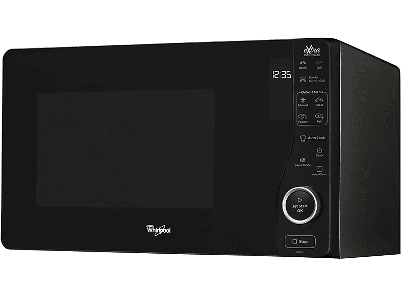 Microondas libre instalación  WHIRLPOOL MWF 421 BL 800 W 5 potencia 25 l Negro