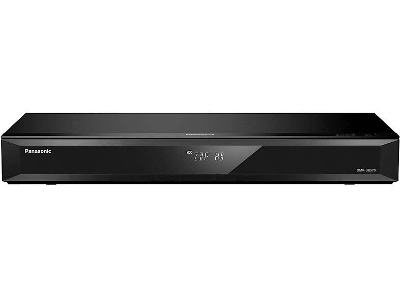 Reproductor Blu-Ray  PANASONIC DMR-UBS70EGK 4K Ultra HD BD-ROM BD-R/RE BD-R/RE DL DVD+R/RW DVD-R/RW DVD+R DL DVD-R DL CD-Audio CD-R/RW USBEthernet Negro 