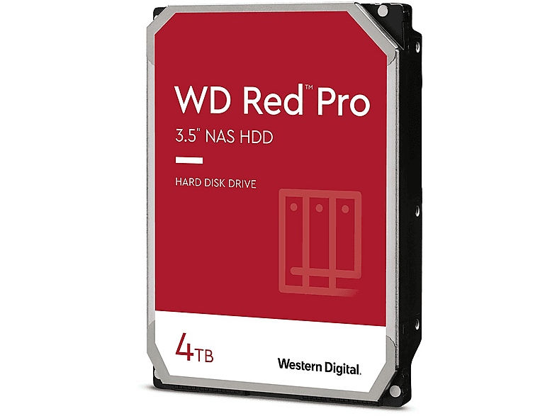 Disco duro interno 4 TB | WESTERN DIGITAL WD4005FFBX, Interno, Multicolor 