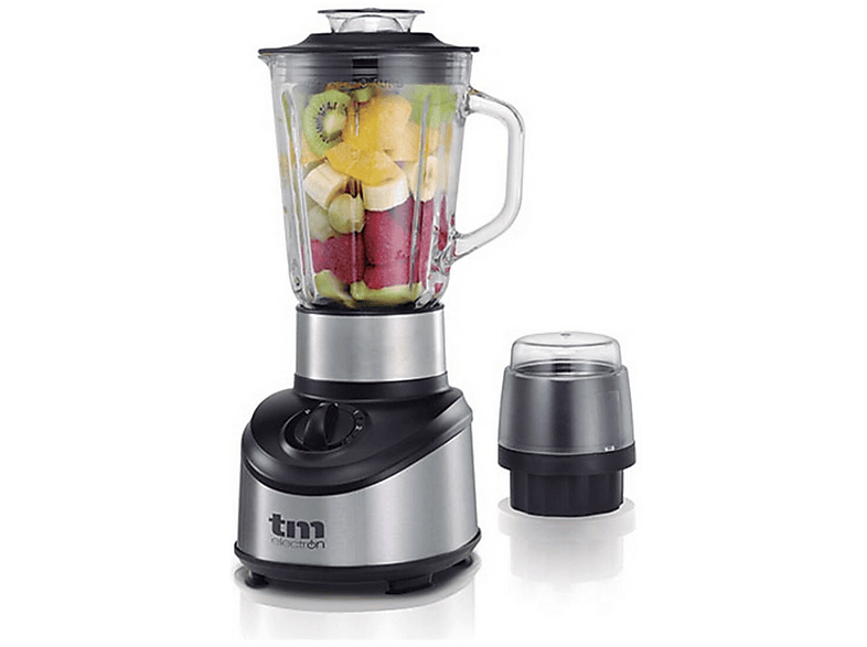 Batidora de Vaso  TM ELECTRON 3388 500 W 1.5 l Acero Inoxidable