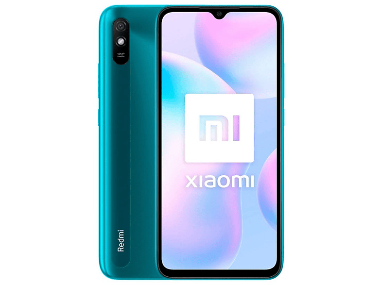 Móvil  XIAOMI Redmi 9A Verde Pavo Real 32 GB 2 GB RAM 6,53 