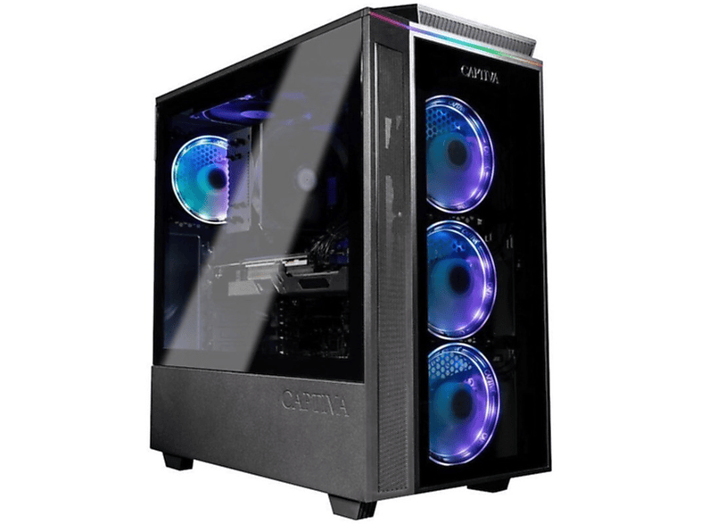 PC gaming  CAPTIVA Advanced Gaming I67-299 Intel Core i5 12400F 6 Núcleos 16 GB RAM 500 GB SSD GeForce RTX™ 3060 FreeDOS (Sin sistema operativo) Sin sistema operativo Negro