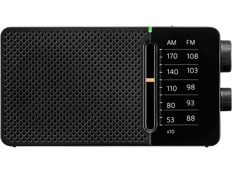 Radio portátil  Sangean SSR36B FM/AM LED Sintonizador DSP 520-1710 kHz Altavoz incorporado Negro