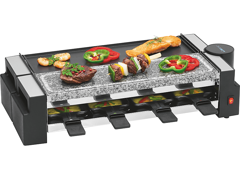 Raclette  CLATRONIC 263815 1200 W Negro