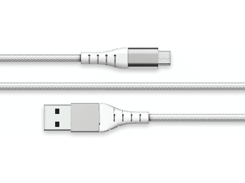 Cable USB  BIG BEN FPLIAMIC2MW USB 2.0 Blanco 