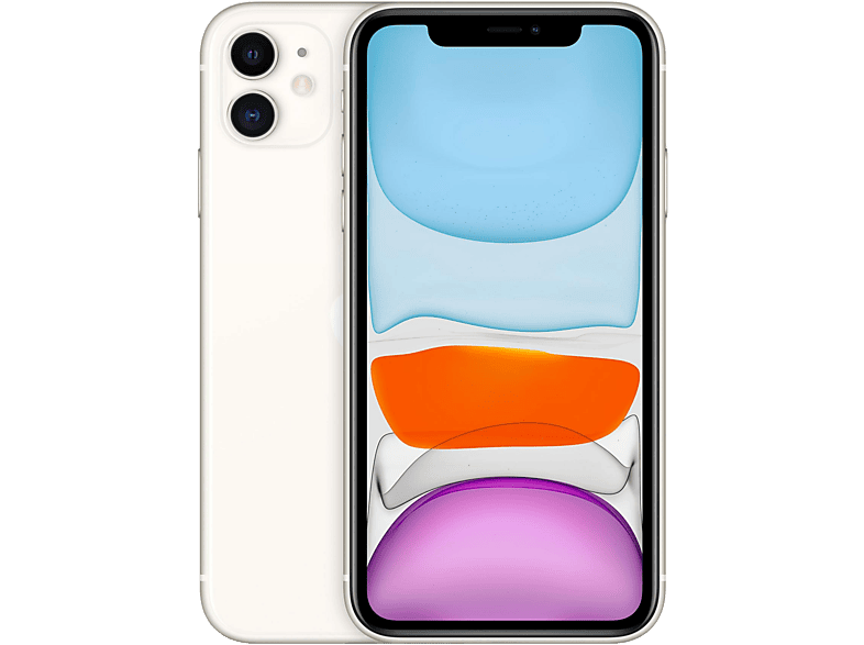 Móvil  APPLE iPhone 11 Blanco 64 GB 4 GB RAM 6,1 