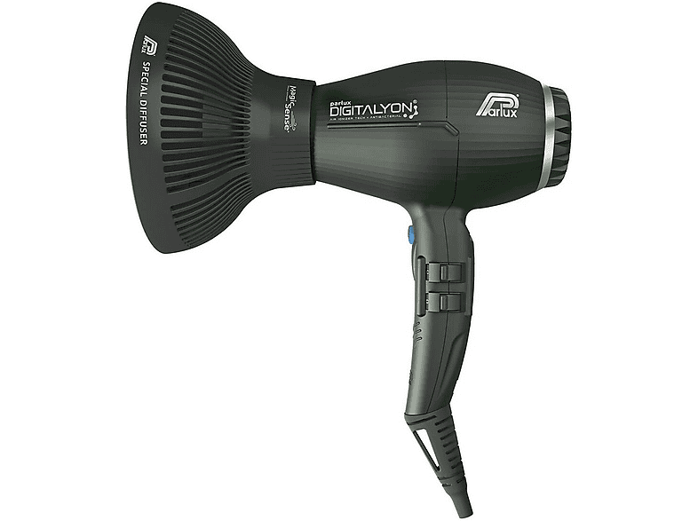 Secador de pelo  PARLUX Digitalyon 2400 W 4 niveles temperatura Negro 