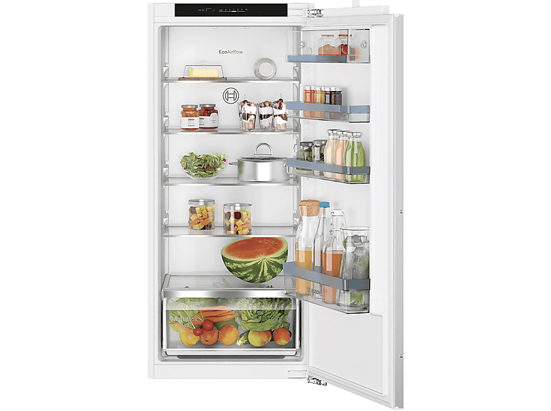 Frigorífico una puerta  BOSCH Frigorifico Integrable 1P Bosch KIR41VFE0 Estático refrigerador Altura 1221 mm Volumen total 204 l Blanco 