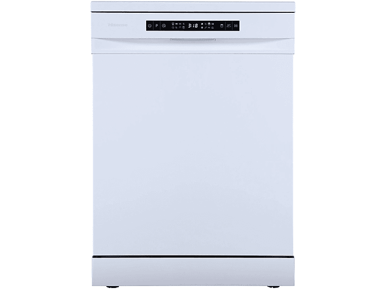 Lavavajillas libre instalación 60 cm  HISENSE HS643D10W 14 servicios 7 programas 598 mm Blanca