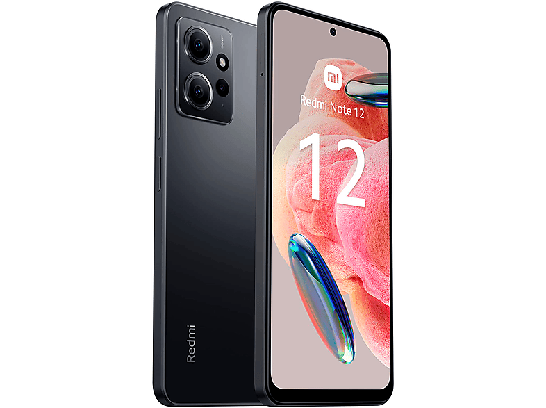 Móvil  XIAOMI Redmi Note 12 4G Gris Onix 64 GB 4 GB RAM 6,67 