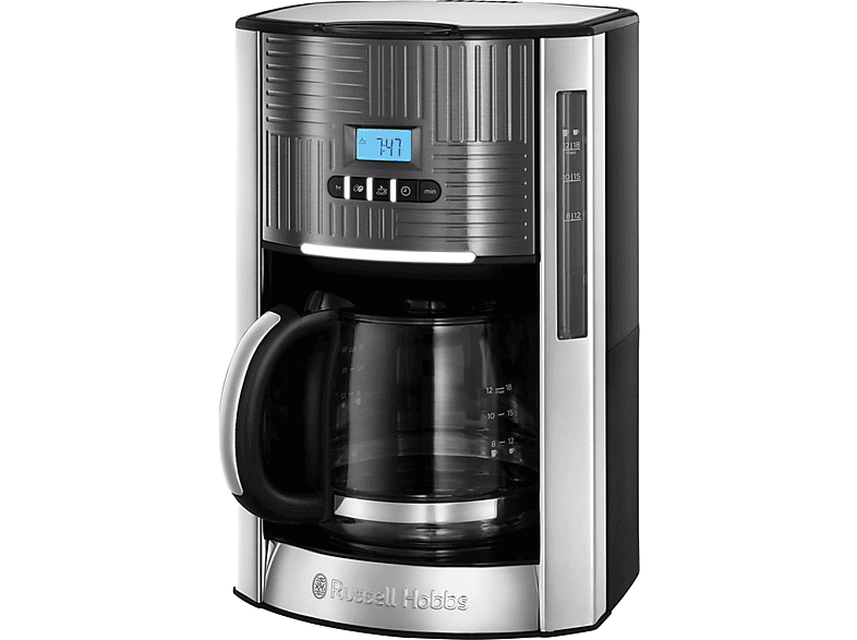 Cafetera de Goteo  RUSSELL HOBBS Geo Steel 1000 W 1,5 l 12 tazas Gris Metálico 