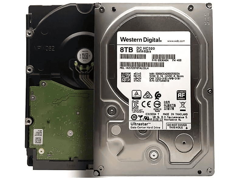 Disco duro interno 8 TB  WESTERN DIGITAL 0B36404 Interno Negro 