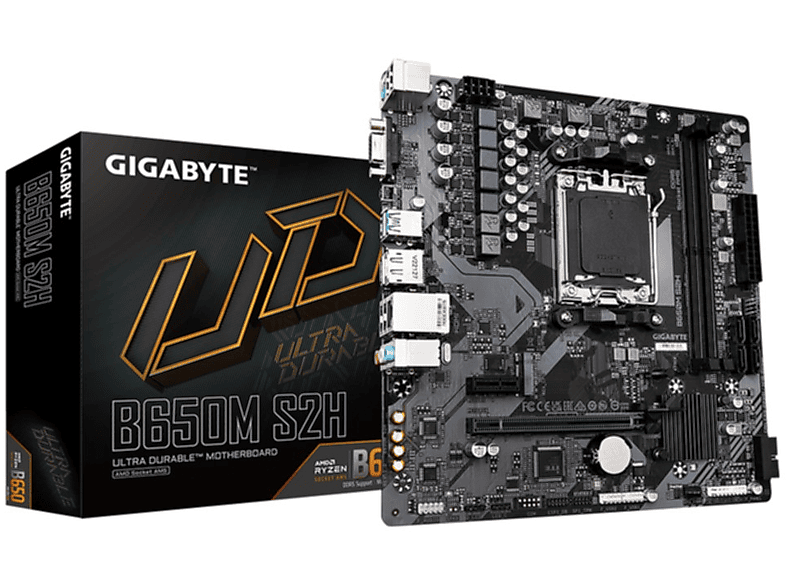 Placa base  AKLBB1823601221 GIGABYTE Micro ATX Micro ATX AMD B650 Sockel AM5 Marrón