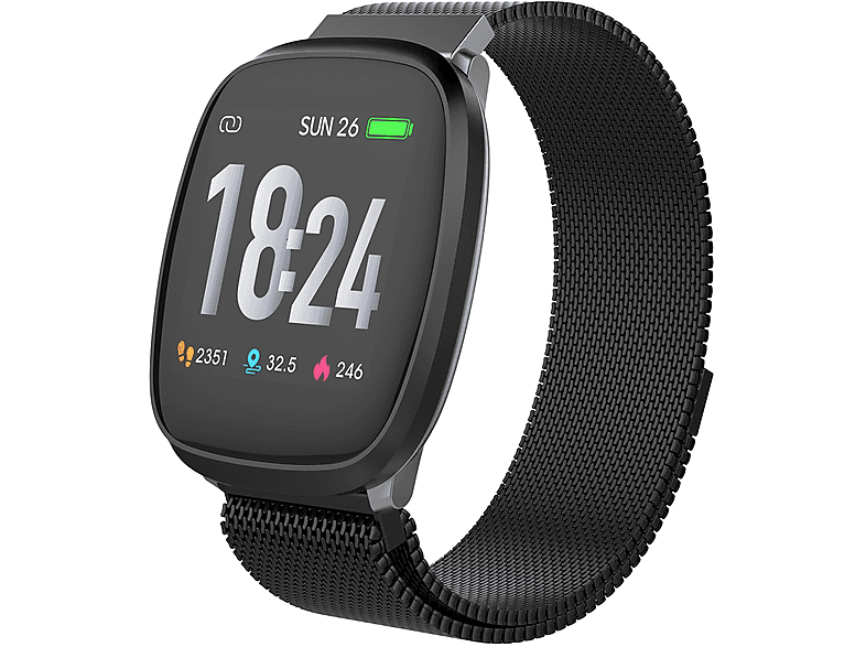 Smartwatch  TREVI Smartwatch Trevi T-Fit 260 HB Cardio Negro 1,3