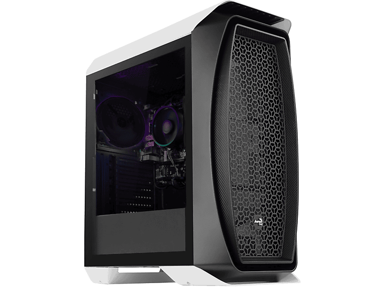 PC Sobremesa  MEGAMANIA Magical Intel Core i7 10700 8 Cores x 2,9 GHz up to 4.8Ghz Turbo 32 GB RAM 1 TB SSD Iris® Pro 6100 Windows 11 Pro (64 Bit) Windows 11 Pro Blanco / Negro