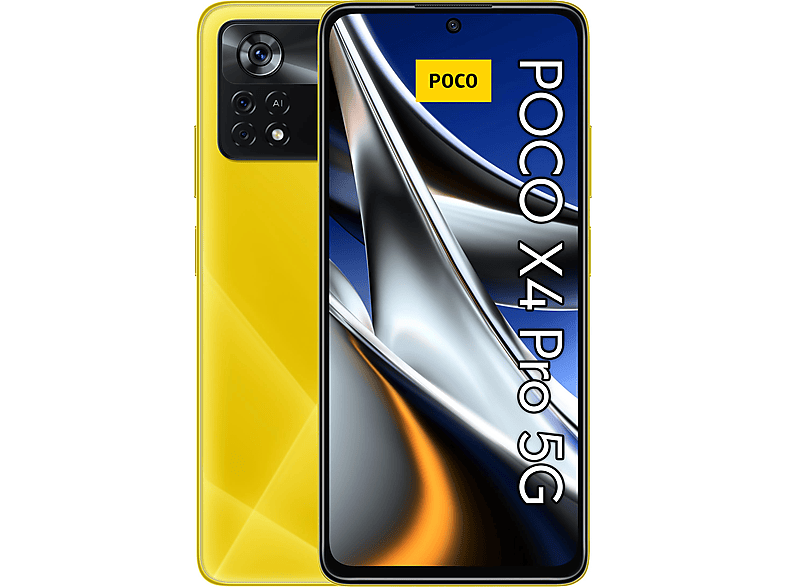 Móvil  XIAOMI Poco X4 Pro 5G Amarillo 256 GB 8 GB RAM 6,67 