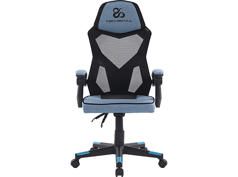 Silla gaming  Newskill Gaming Eros Tela Azul Ergonómica Reposabrazos Altura ajustable Azul