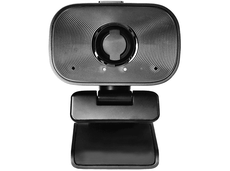 Webcam  Ordenador webcam 1080p con altavoces audio micrófono usb webcam web video BYTELIKE negro 