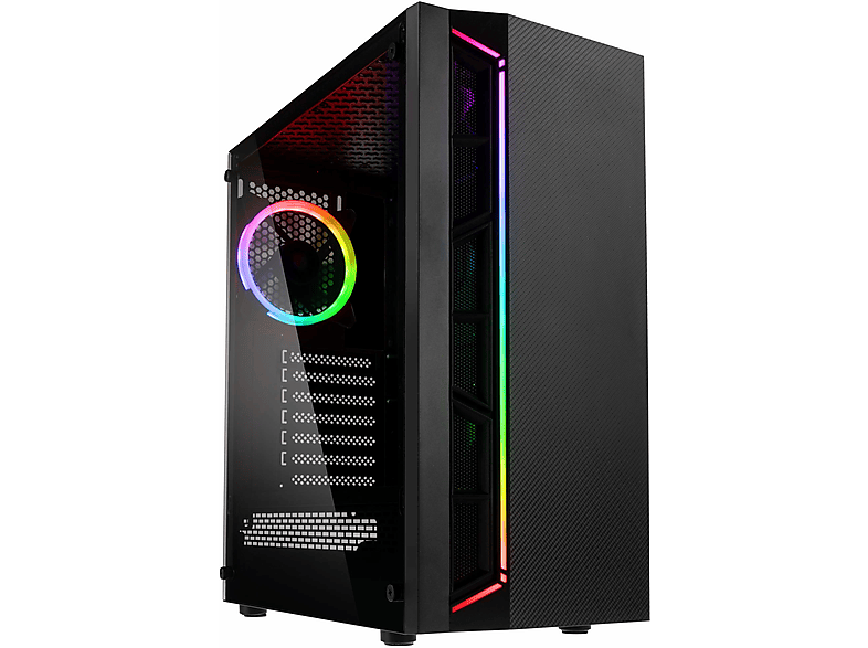 PC Gaming  PCBYTE Studio Intel Core i5 11400F 6 Cores x 2,6 GHz up to 4.4Ghz Turbo 32 GB RAM 1 TB SSD GeForce RTX™ 3060 Windows Negro