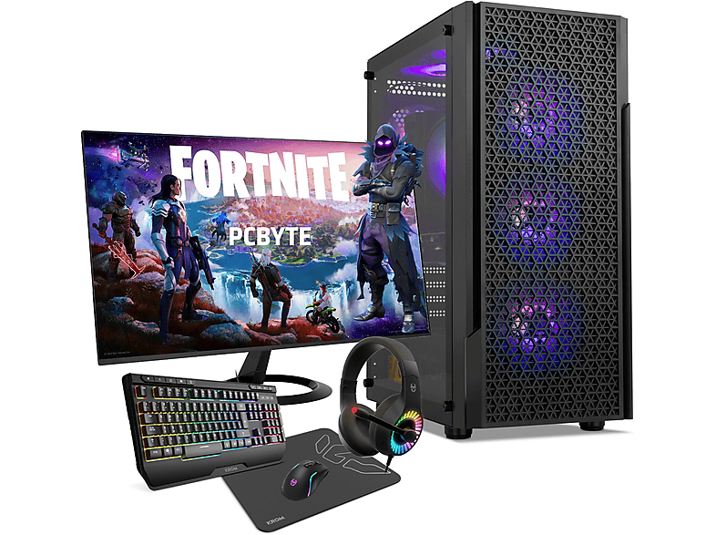 Pack PC gaming  Fractal PCBYTE Negro 