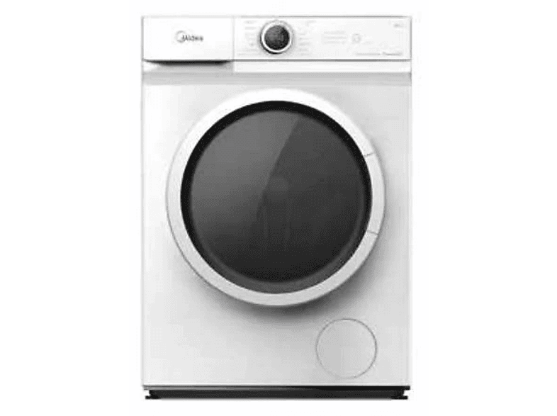 Lavadora carga frontal  MIDEA 46987 10 kg Blanco