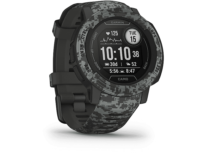 Smartwatch  GARMIN Instinct 2 Camo Edition Negro 