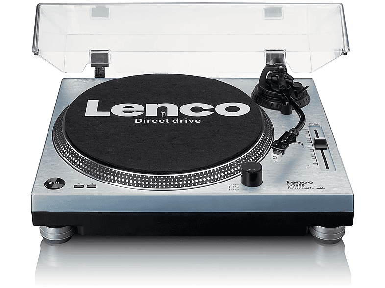 Tocadiscos  L-3809ME LENCO USB/PC encoding 33/45 RPM Azul 