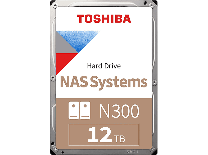 Disco duro HDD interno 12 TB  TOSHIBA HDWG21CEZSTA Interno Multicolor