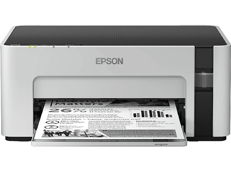 Impresora tinta  Epson EcoTank ET-M1120 Monocromo WiFi Tinta recargable