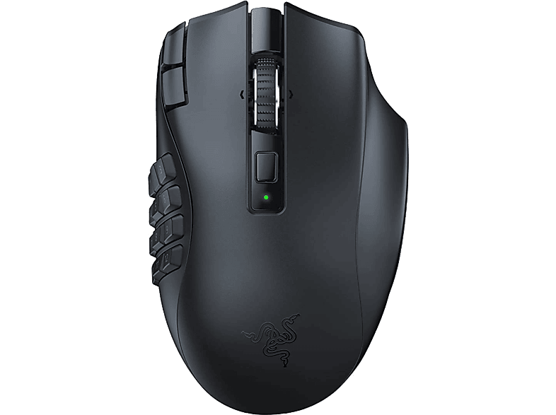 Ratón gaming  Razer Naga V2 Hyperspeed Inalámbrico 30000 DPI 21 controles programables Hasta 250 h Negro